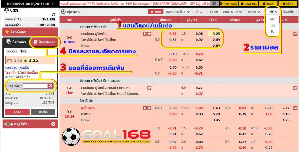 แทงบอล